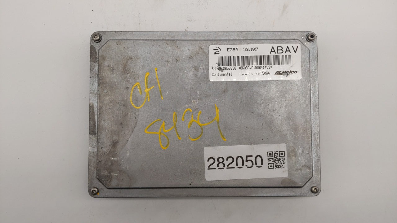 2013-2015 Chevrolet Camaro PCM Engine Computer ECU ECM PCU OEM P/N:12656453 12651807 Fits 2013 2014 2015 2016 OEM Used Auto Parts - Oemusedautoparts1.com