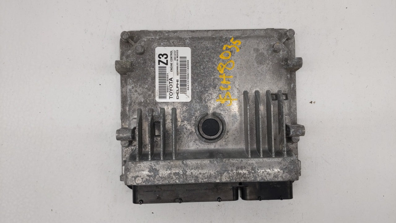 2015 Toyota Corolla PCM Engine Computer ECU ECM PCU OEM P/N:89661-0Z630 89661-0Z631 Fits OEM Used Auto Parts - Oemusedautoparts1.com