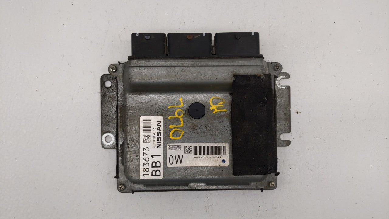 2013-2014 Nissan Altima PCM Engine Computer ECU ECM PCU OEM P/N:BEM400-300 MEC300-010 D1 Fits 2013 2014 OEM Used Auto Parts - Oemusedautoparts1.com