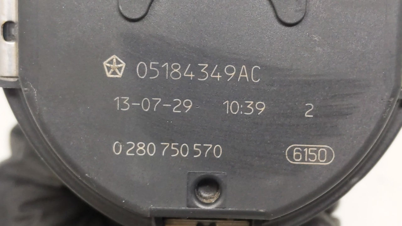 2011-2019 Jeep Grand Cherokee Throttle Body P/N:05184349AF 05184349AD Fits 2011 2012 2013 2014 2015 2016 2017 2018 2019 OEM Used Auto Parts - Oemusedautoparts1.com