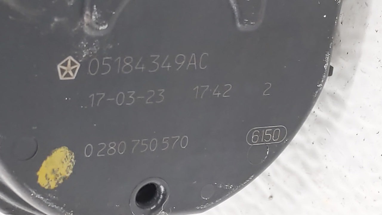 2011-2018 Dodge Grand Caravan Throttle Body P/N:05184349AF 05184349AD Fits 2011 2012 2013 2014 2015 2016 2017 2018 2019 OEM Used Auto Parts - Oemusedautoparts1.com