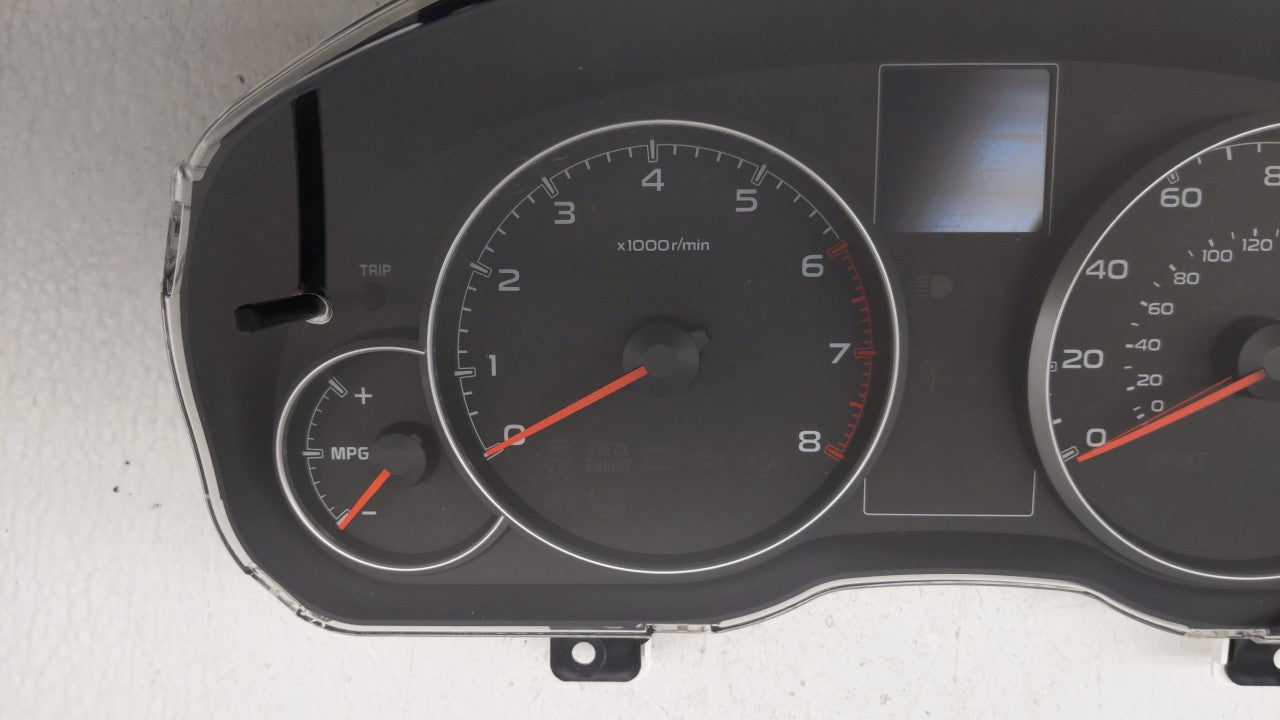 2013-2014 Subaru Legacy Instrument Cluster Speedometer Gauges P/N:85004AJ01A Fits 2013 2014 OEM Used Auto Parts - Oemusedautoparts1.com