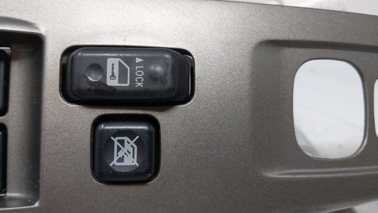 2004 Toyota Prius Master Power Window Switch Replacement Driver Side Left Fits OEM Used Auto Parts - Oemusedautoparts1.com