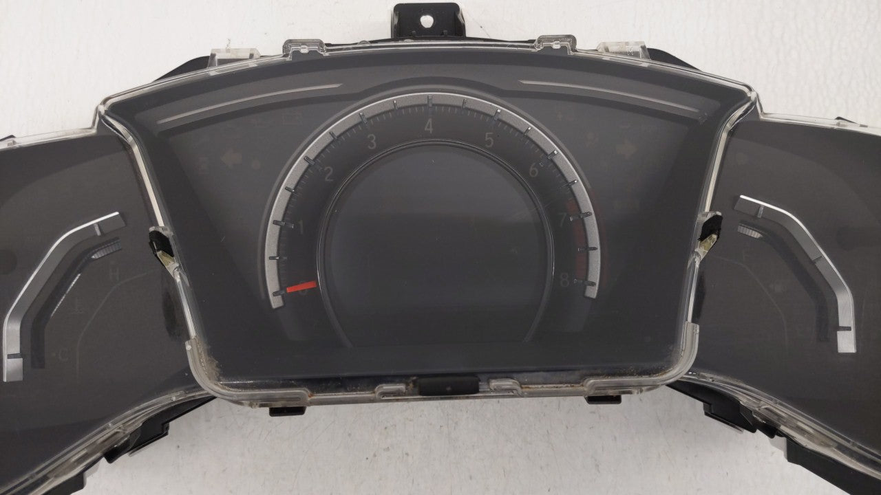 2016-2018 Honda Civic Instrument Cluster Speedometer Gauges P/N:78100-TBA-A310-M1 78100-TBA-A320-M1 Fits 2016 2017 2018 OEM Used Auto Parts - Oemusedautoparts1.com