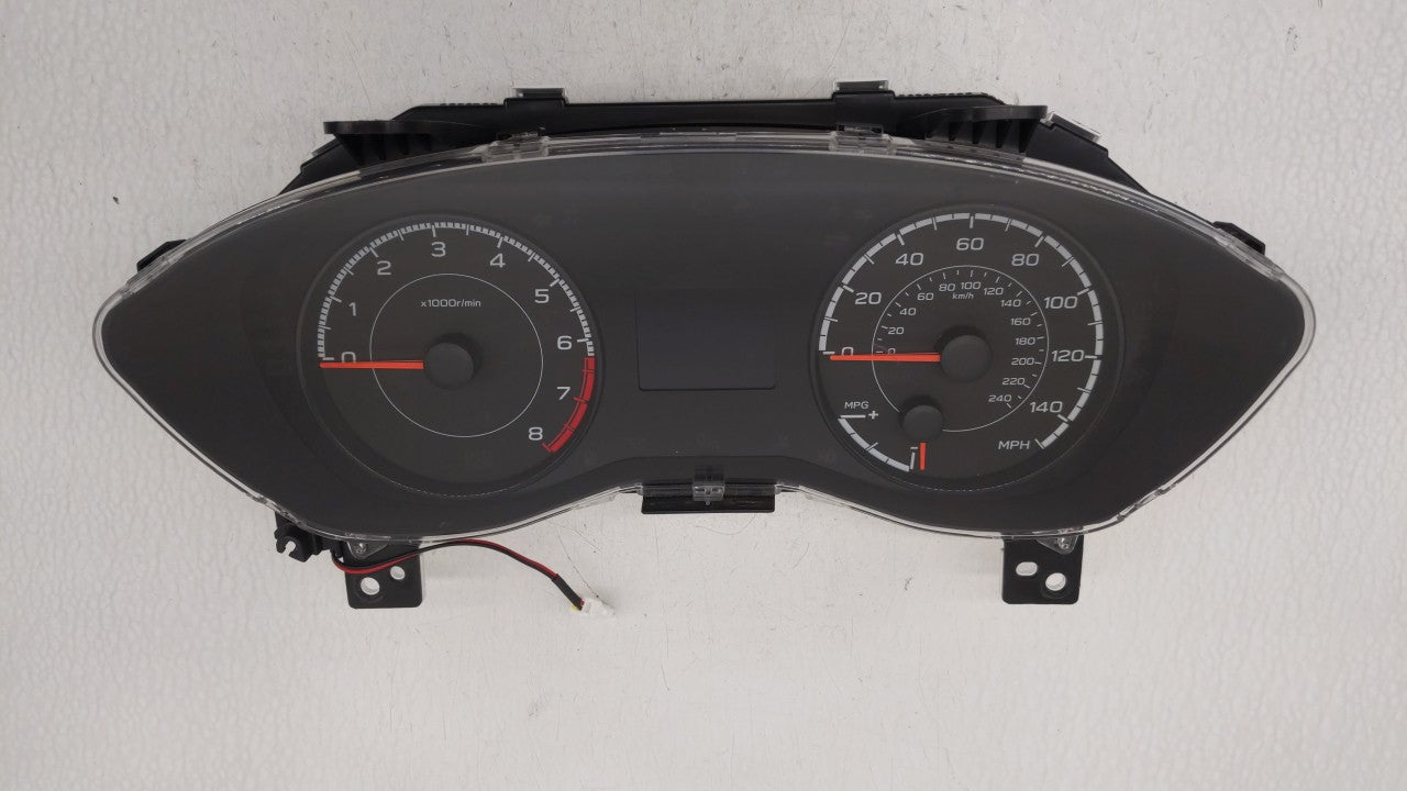 2017 Subaru Impreza Instrument Cluster Speedometer Gauges P/N:85003FL01A 85003FL20A Fits OEM Used Auto Parts - Oemusedautoparts1.com