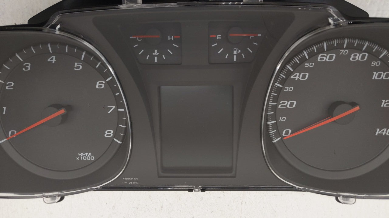 2011 Chevrolet Equinox Instrument Cluster Speedometer Gauges P/N:22783663 20978081 Fits OEM Used Auto Parts - Oemusedautoparts1.com