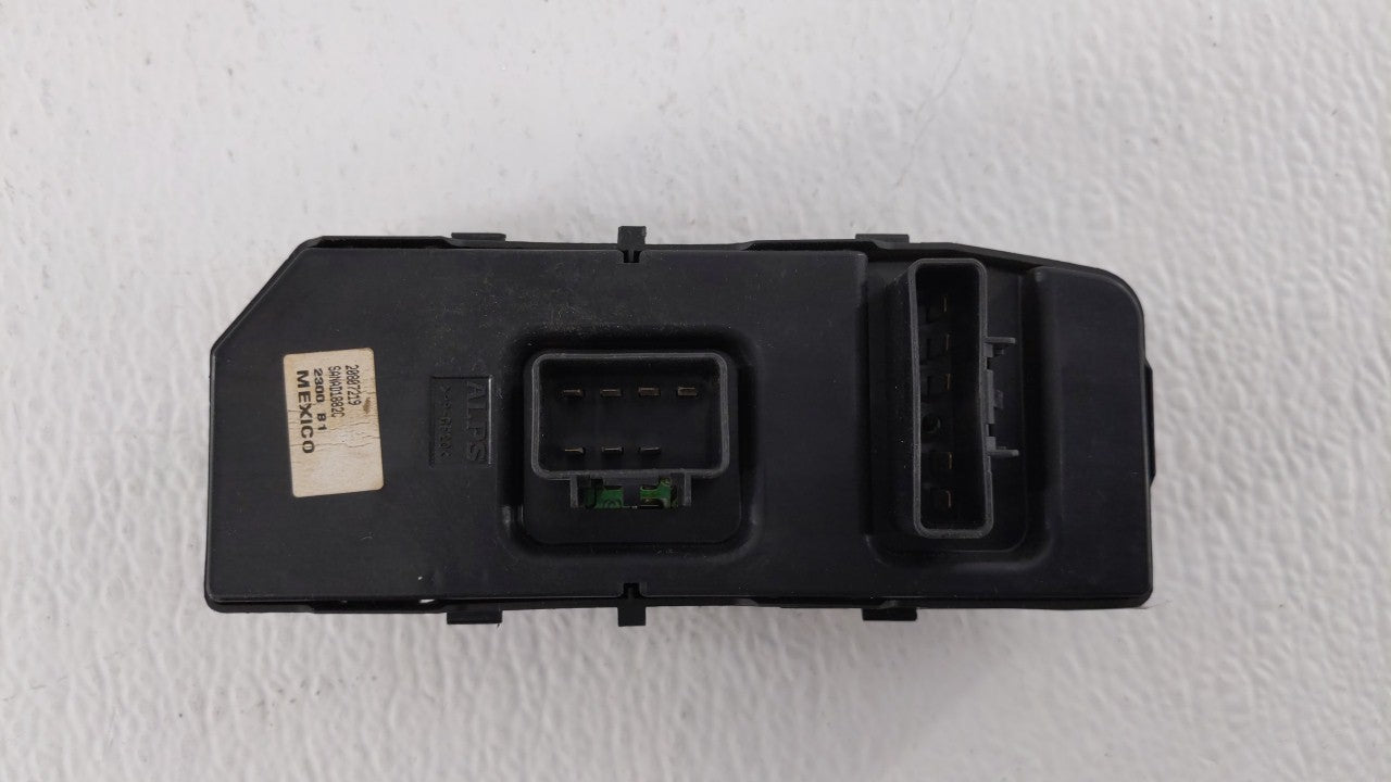 2010-2012 Chevrolet Malibu Master Power Window Switch Replacement Driver Side Left P/N:15902664 20952783 Fits 2010 2011 2012 OEM Used Auto Parts - Oemusedautoparts1.com