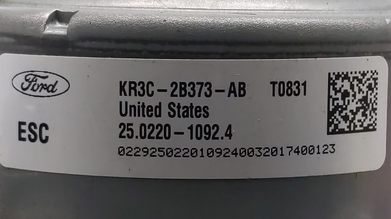 2019 Ford Mustang ABS Pump Control Module Replacement P/N:KR3C-2B373-AB KR3C-2C219-AB Fits OEM Used Auto Parts - Oemusedautoparts1.com