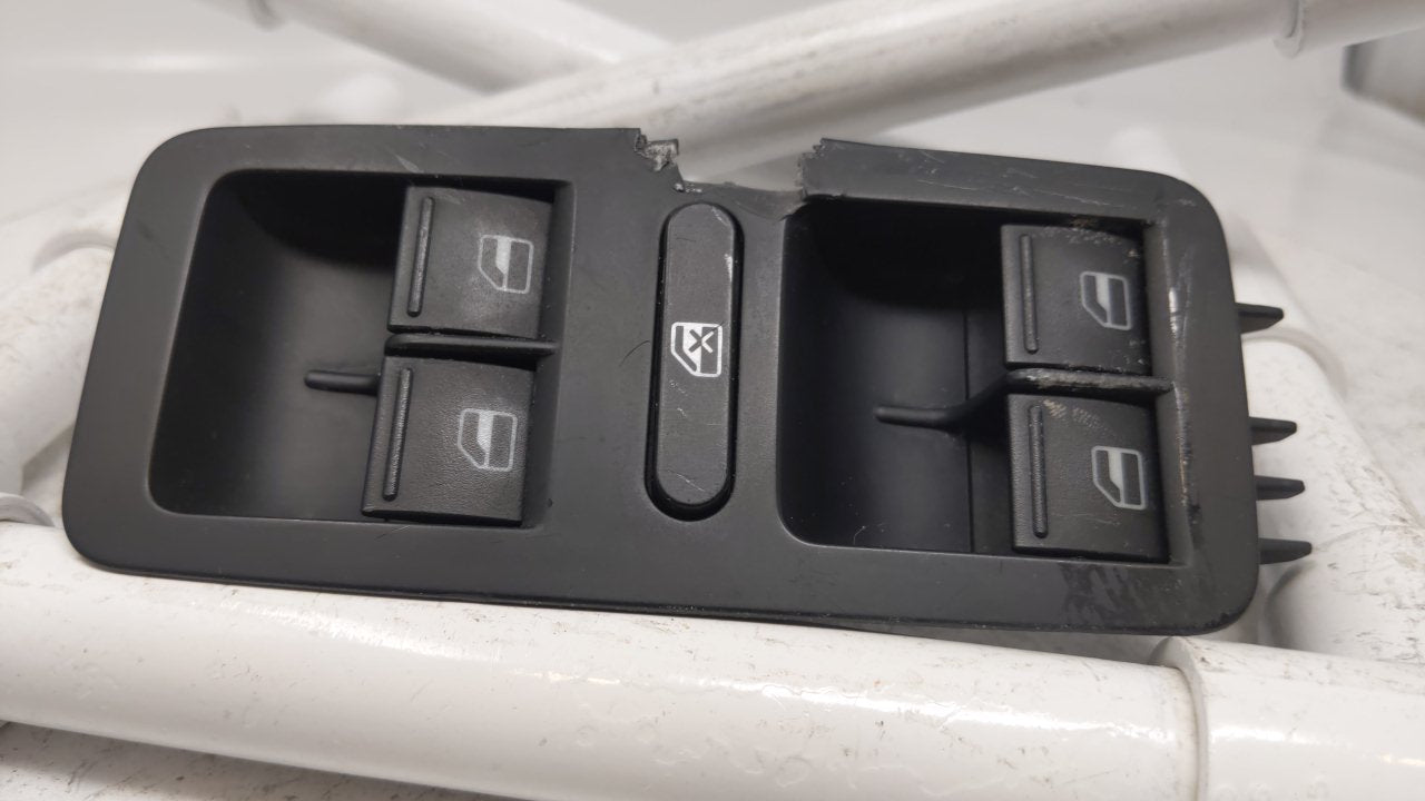 2006 Volkswagen Rabbit Master Power Window Switch Replacement Driver Side Left Fits OEM Used Auto Parts - Oemusedautoparts1.com