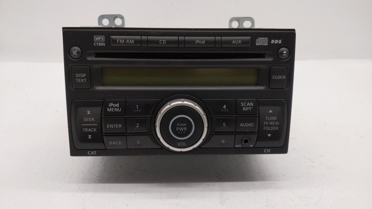 2011-2015 Nissan Rogue Radio AM FM Cd Player Receiver Replacement P/N:28185 1VK1A 28185 1VX2A Fits 2011 2012 2013 2014 2015 OEM Used Auto Parts - Oemusedautoparts1.com