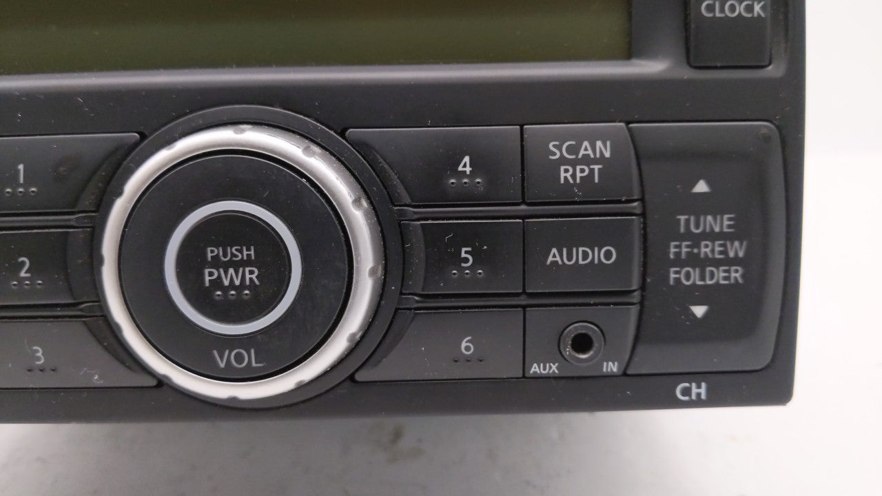 2011-2015 Nissan Rogue Radio AM FM Cd Player Receiver Replacement P/N:28185 1VK1A 28185 1VX2A Fits 2011 2012 2013 2014 2015 OEM Used Auto Parts - Oemusedautoparts1.com