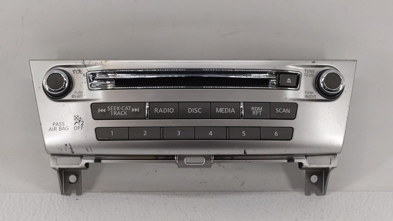 2017-2019 Infiniti Qx60 Radio AM FM Cd Player Receiver Replacement P/N:253919NJ1A Fits 2017 2018 2019 OEM Used Auto Parts - Oemusedautoparts1.com