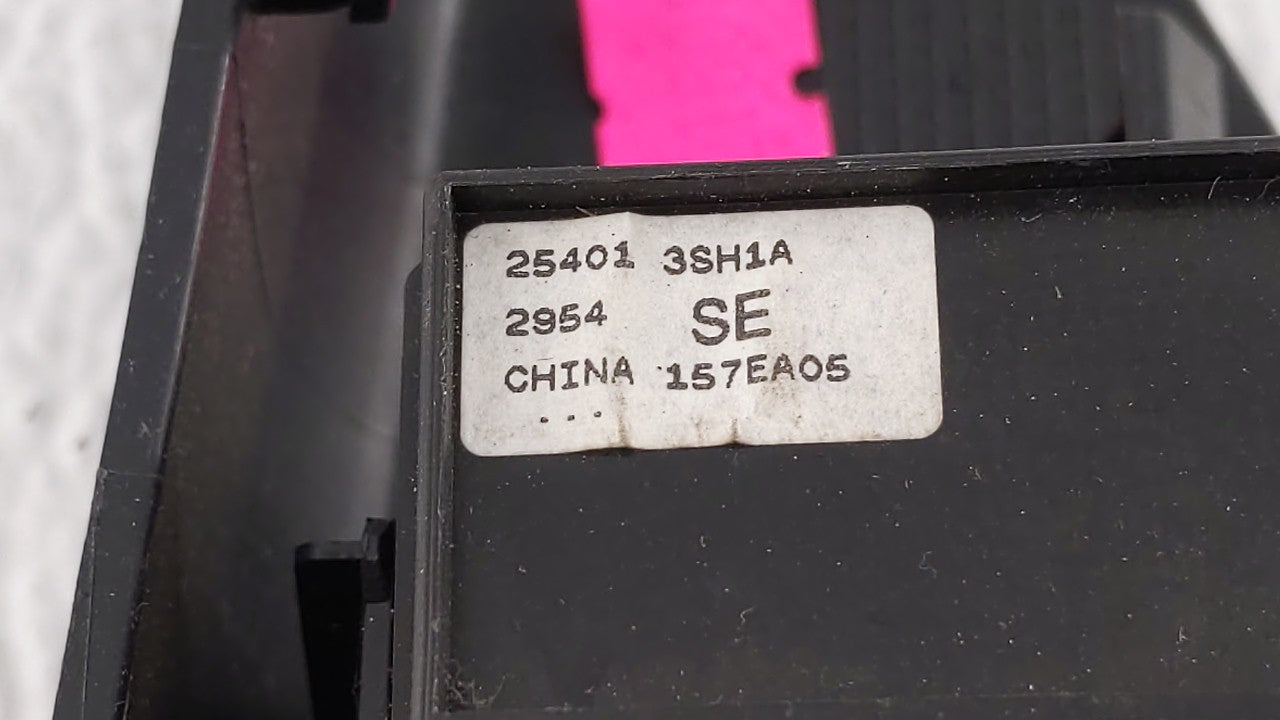 2015 Nissan Sentra Master Power Window Switch Replacement Driver Side Left P/N:25401 3SH1A Fits 2013 2014 2016 2017 2018 2019 OEM Used Auto Parts - Oemusedautoparts1.com