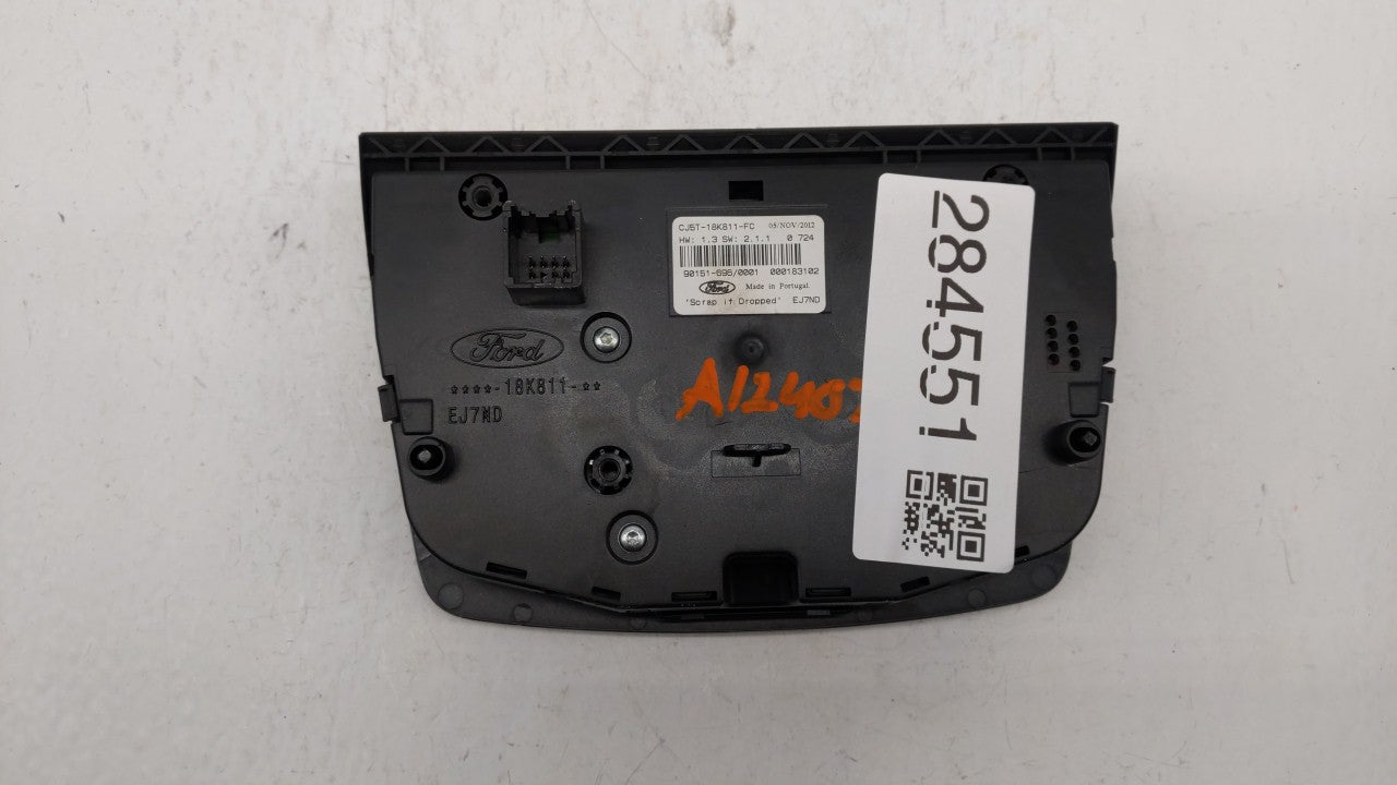 2013-2016 Ford Escape Radio Control Panel - Oemusedautoparts1.com