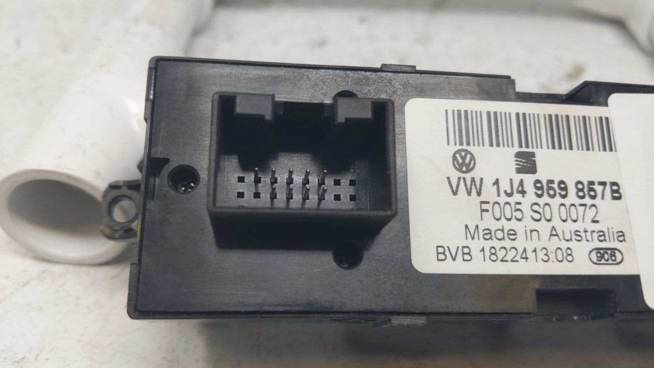 2006 Volkswagen Golf Master Power Window Switch Replacement Driver Side Left Fits OEM Used Auto Parts - Oemusedautoparts1.com