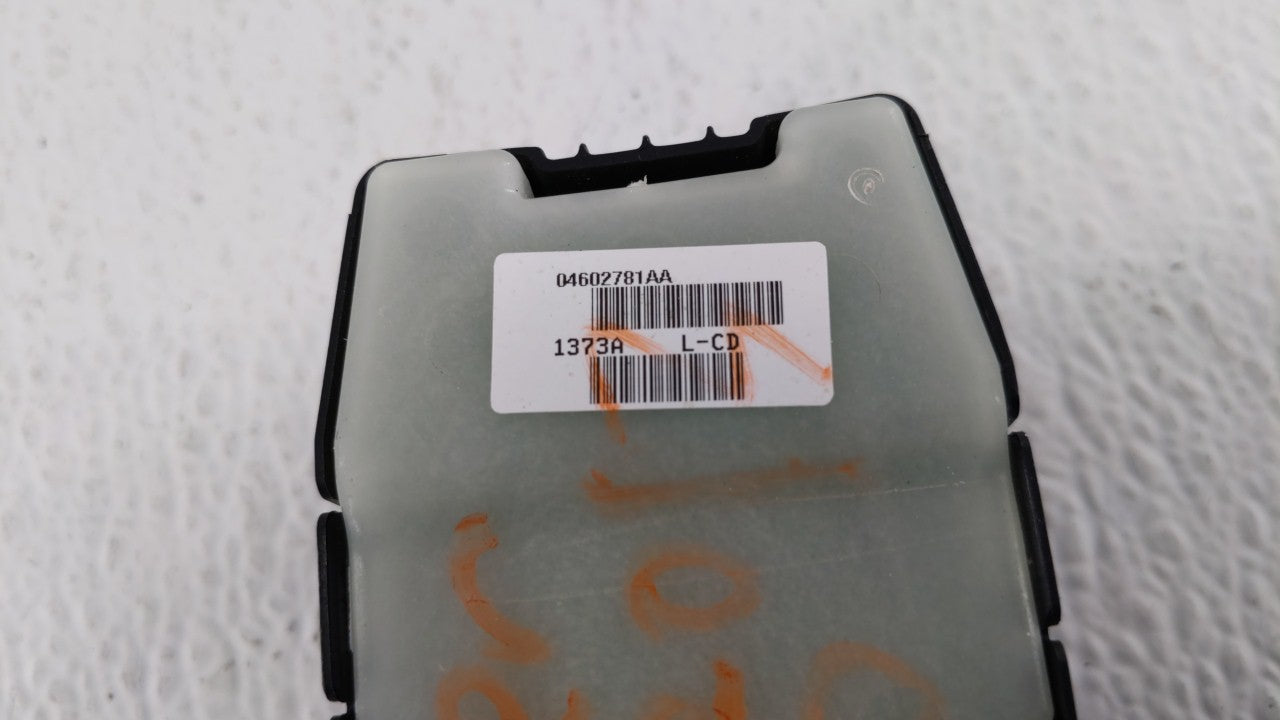 2006-2010 Chrysler 300 Master Power Window Switch Replacement Driver Side Left P/N:04602781AA 04602743AA Fits OEM Used Auto Parts - Oemusedautoparts1.com