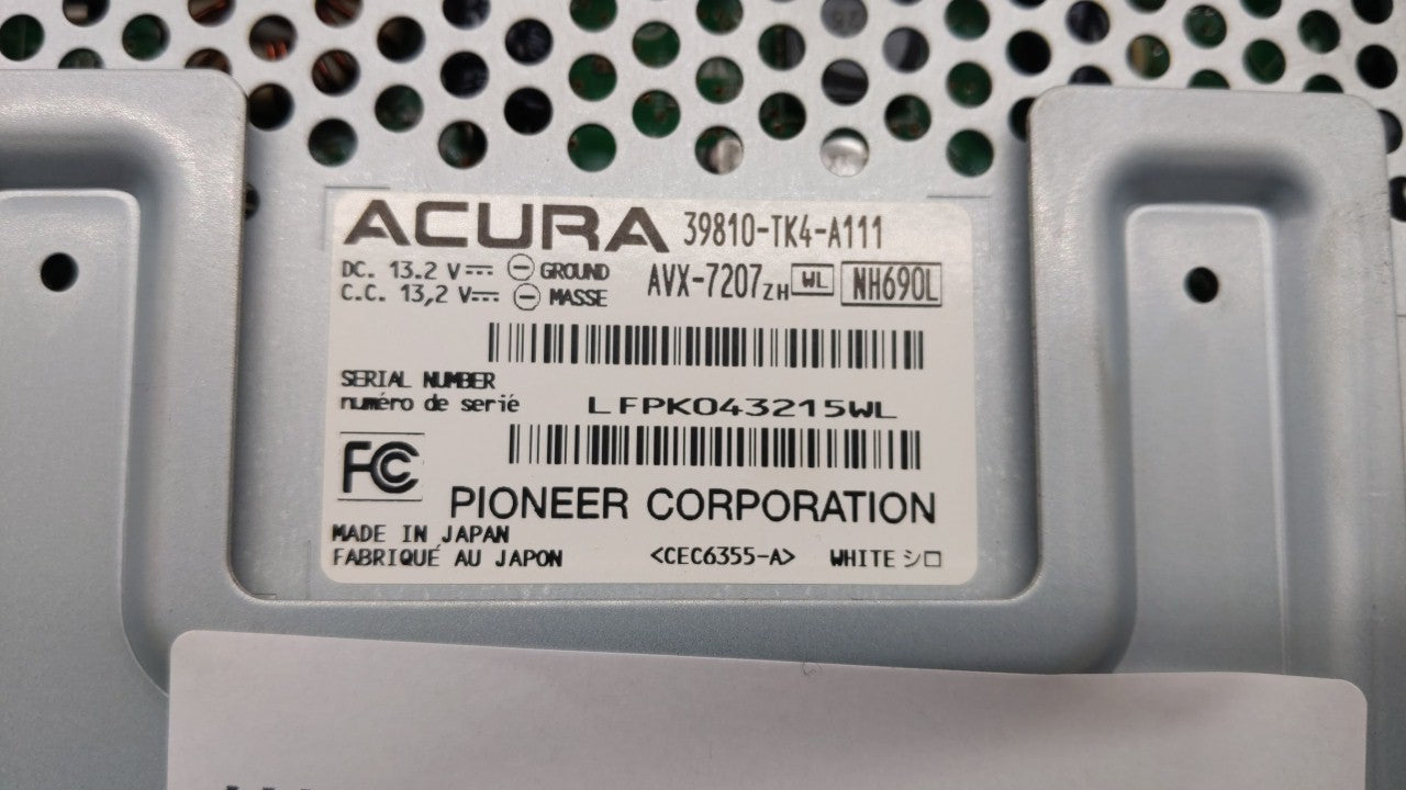 2012-2014 Acura Tl Information Display Screen - Oemusedautoparts1.com