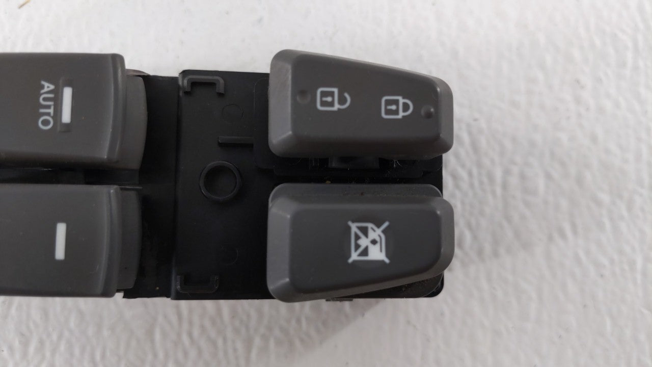 2011-2015 Hyundai Sonata Master Power Window Switch Replacement Driver Side Left P/N:M0510-3Q100RAS Fits 2011 2012 2013 2014 2015 OEM Used Auto Parts - Oemusedautoparts1.com