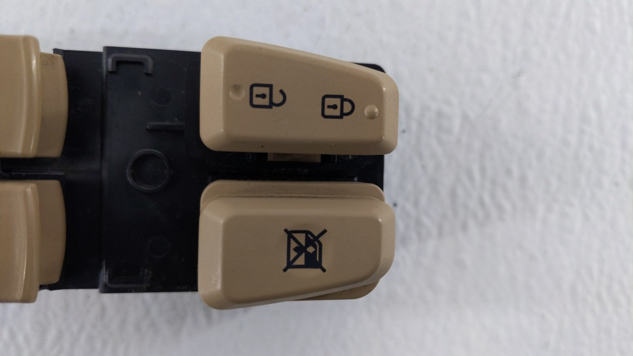 2011-2015 Hyundai Sonata Master Power Window Switch Replacement Driver Side Left P/N:M0510-3Q100RAS Fits 2011 2012 2013 2014 2015 OEM Used Auto Parts - Oemusedautoparts1.com