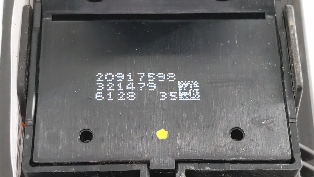 2010-2017 Gmc Terrain Master Power Window Switch Replacement Driver Side Left P/N:20917598 25946838 Fits OEM Used Auto Parts - Oemusedautoparts1.com