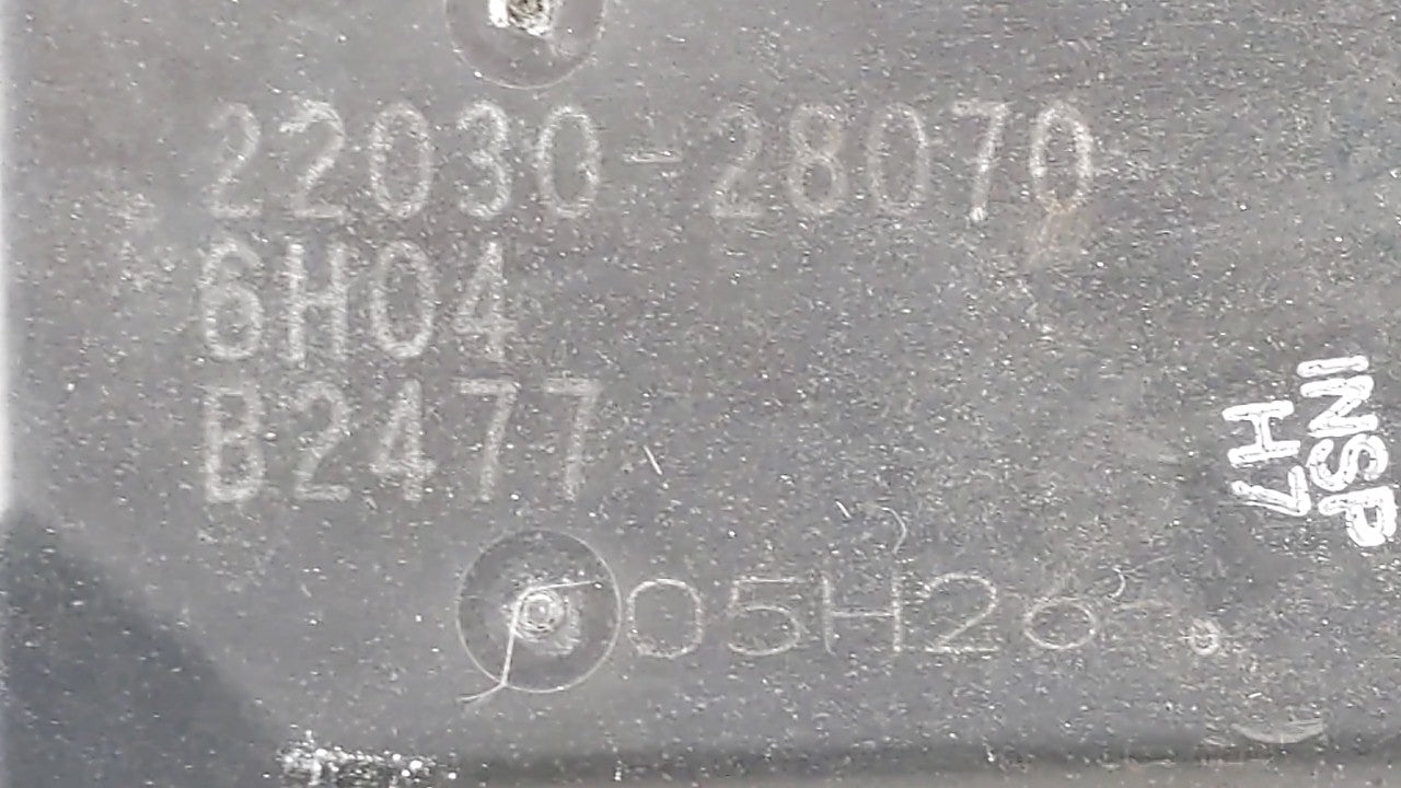 2006-2008 Toyota Rav4 Throttle Body P/N:22030-0H031 22030-28071 Fits 2006 2007 2008 2009 2010 2011 2012 2013 2014 2015 OEM Used Auto Parts - Oemusedautoparts1.com