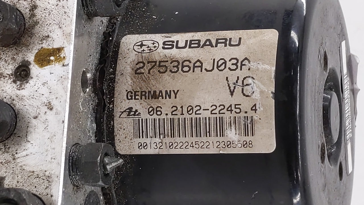 2013-2014 Subaru Legacy ABS Pump Control Module Replacement P/N:27536AJ03B 27536AJ03A Fits 2013 2014 OEM Used Auto Parts - Oemusedautoparts1.com