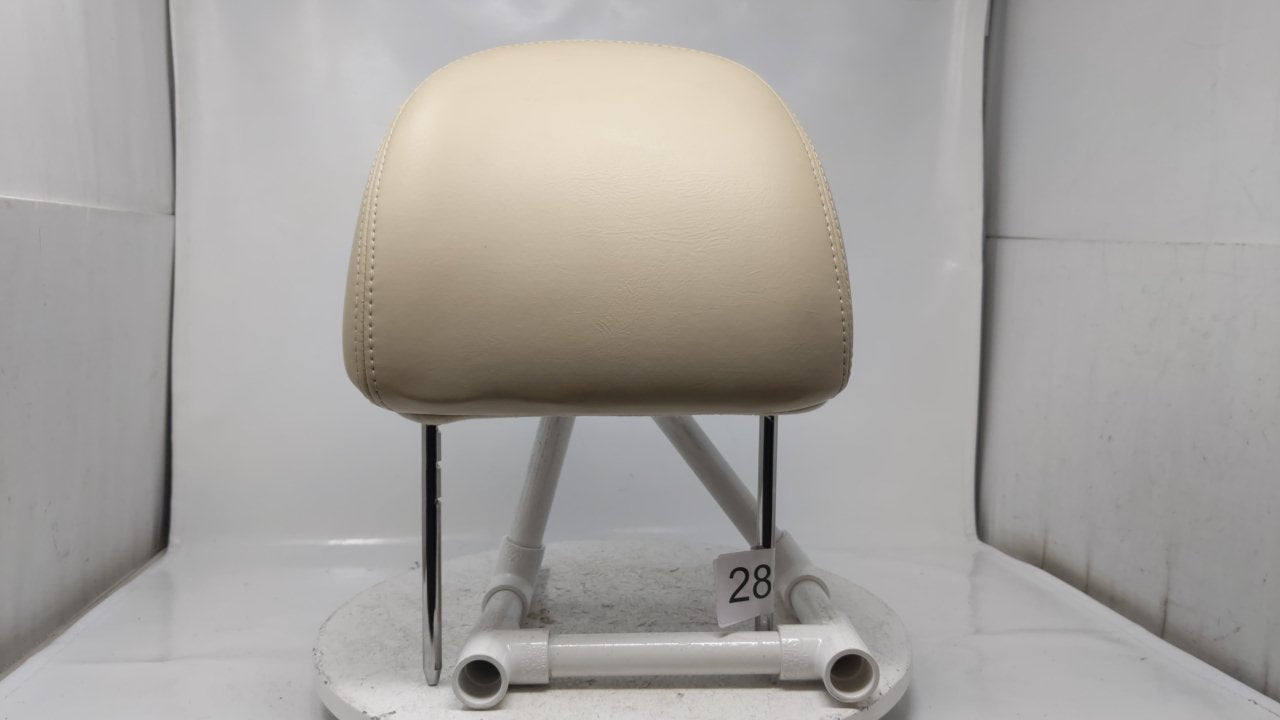 00 01 02 Lincoln LS Headrest Driver Passenger Front Leather Tan 12X346 - Oemusedautoparts1.com