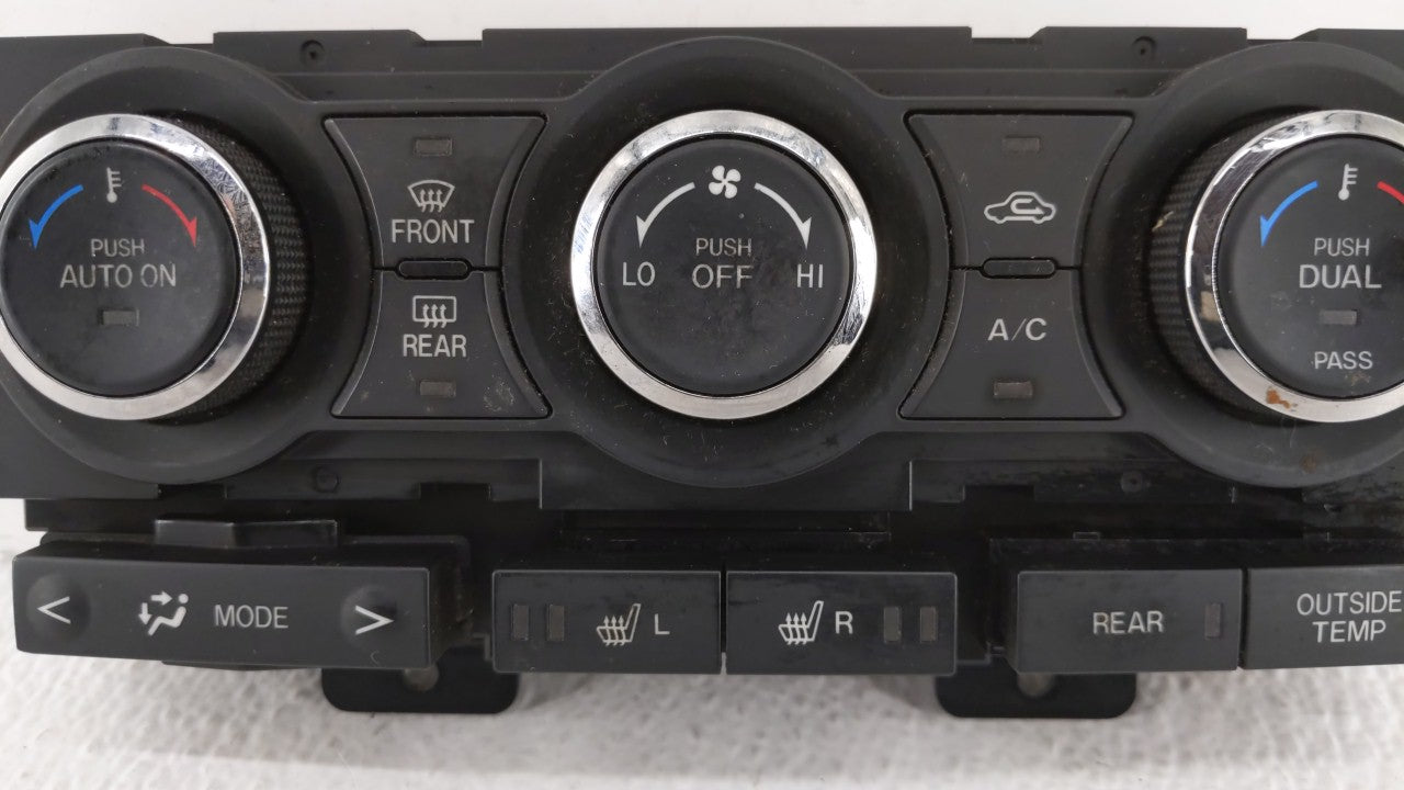 2010-2014 Mazda Cx-9 Climate Control Module Temperature AC/Heater Replacement P/N:TE70-61-190 Fits 2010 2011 2012 2013 2014 OEM Used Auto Parts - Oemusedautoparts1.com
