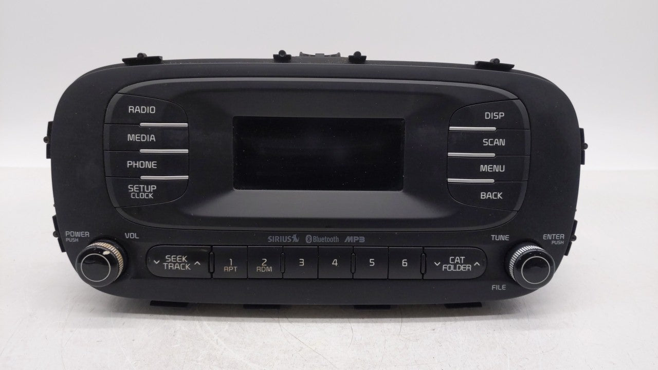 2014-2016 Kia Soul Radio AM FM Cd Player Receiver Replacement P/N:96170-B2090CA 96170B2090CA Fits 2014 2015 2016 OEM Used Auto Parts - Oemusedautoparts1.com