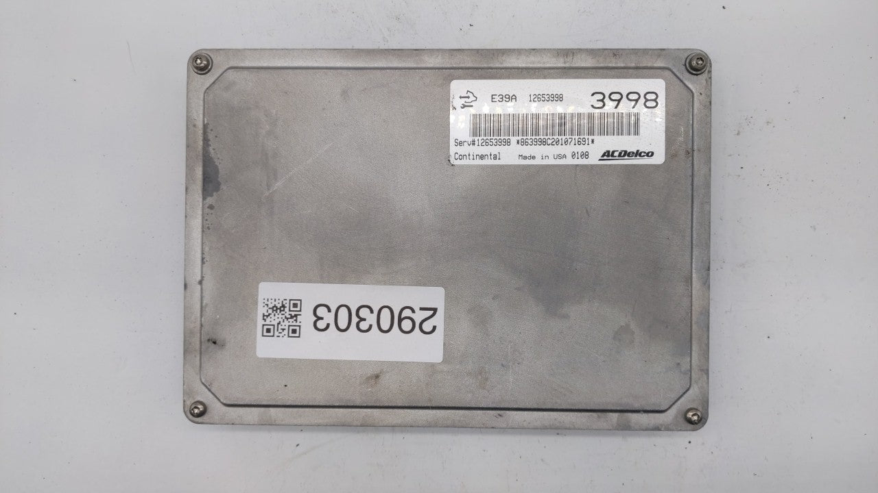 2013-2016 Chevrolet Equinox PCM Engine Computer ECU ECM PCU OEM P/N:12656453 12651807 Fits 2013 2014 2015 2016 OEM Used Auto Parts - Oemusedautoparts1.com