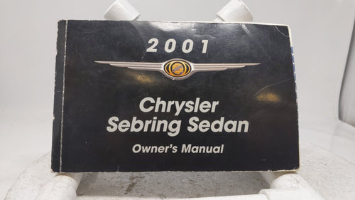 01 Sebring OEM Owners Manual Users Guide Operators Hand Book 11X623