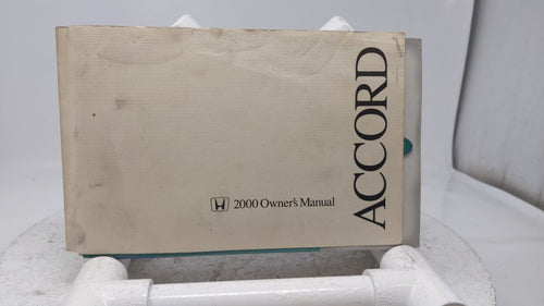 00 Accord OEM Owners Manual Users Guide Operators Hand Book 11X628