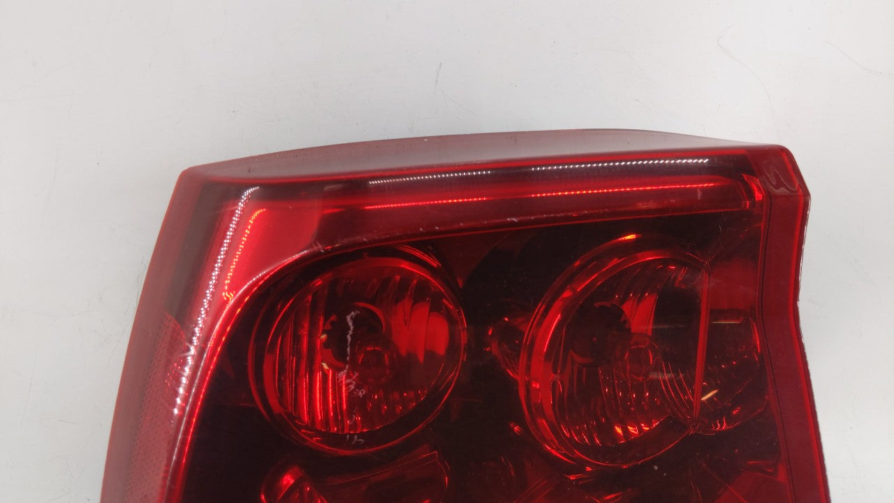 2006-2008 Dodge Charger Tail Light Assembly Driver Left OEM P/N:04805849AD 04805849AB Fits 2006 2007 2008 OEM Used Auto Parts - Oemusedautoparts1.com