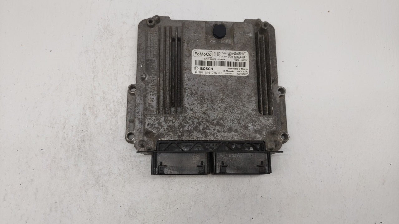 2014-2016 Ford Fusion PCM Engine Computer ECU ECM PCU OEM P/N:ES7A-12A650-DFC ES7A-12A650-EK Fits 2014 2015 2016 OEM Used Auto Parts - Oemusedautoparts1.com