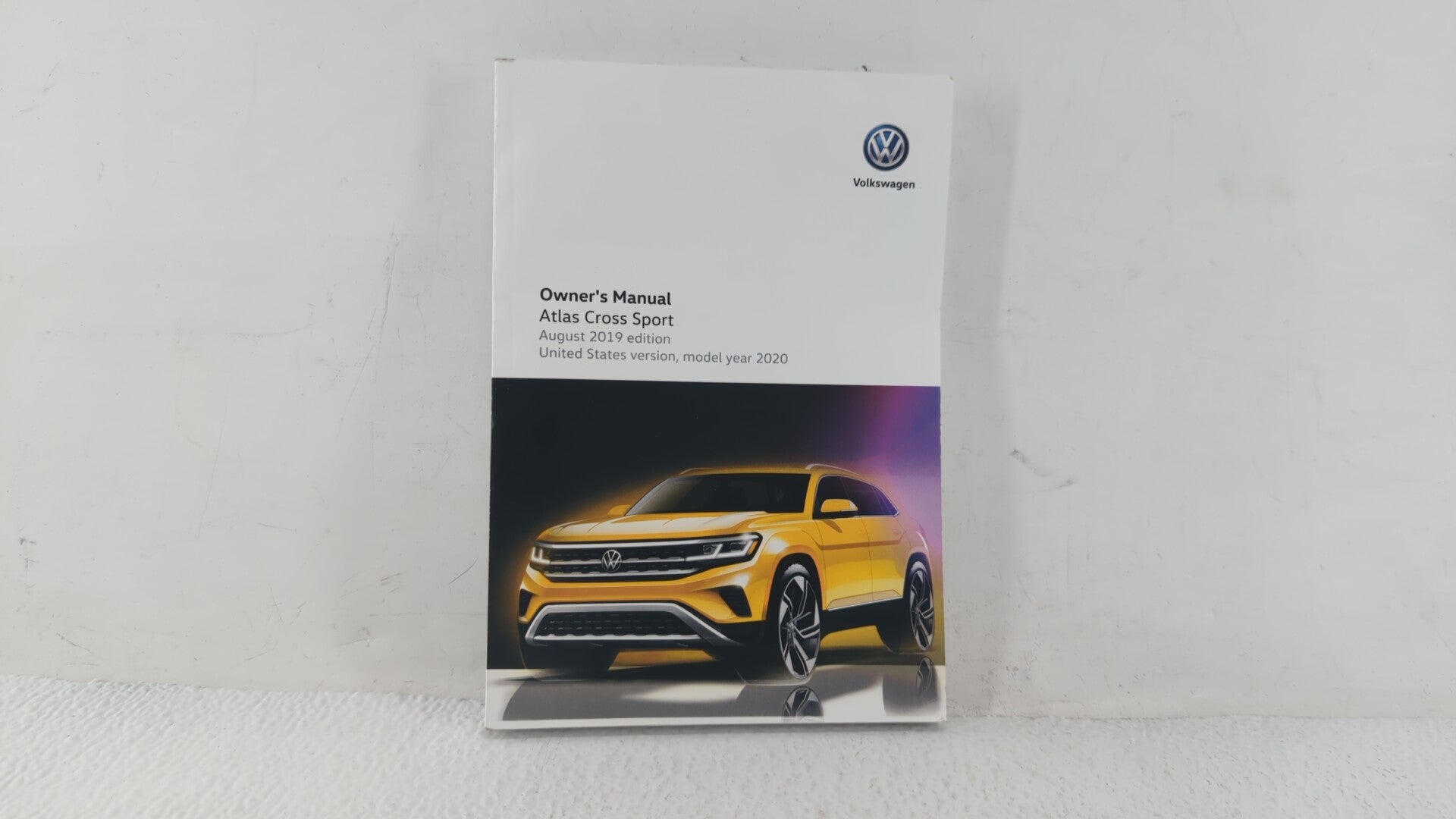 2019 Volkswagen Atlas Cross Sport Owners Manual Book Guide OEM Used Auto Parts - Oemusedautoparts1.com