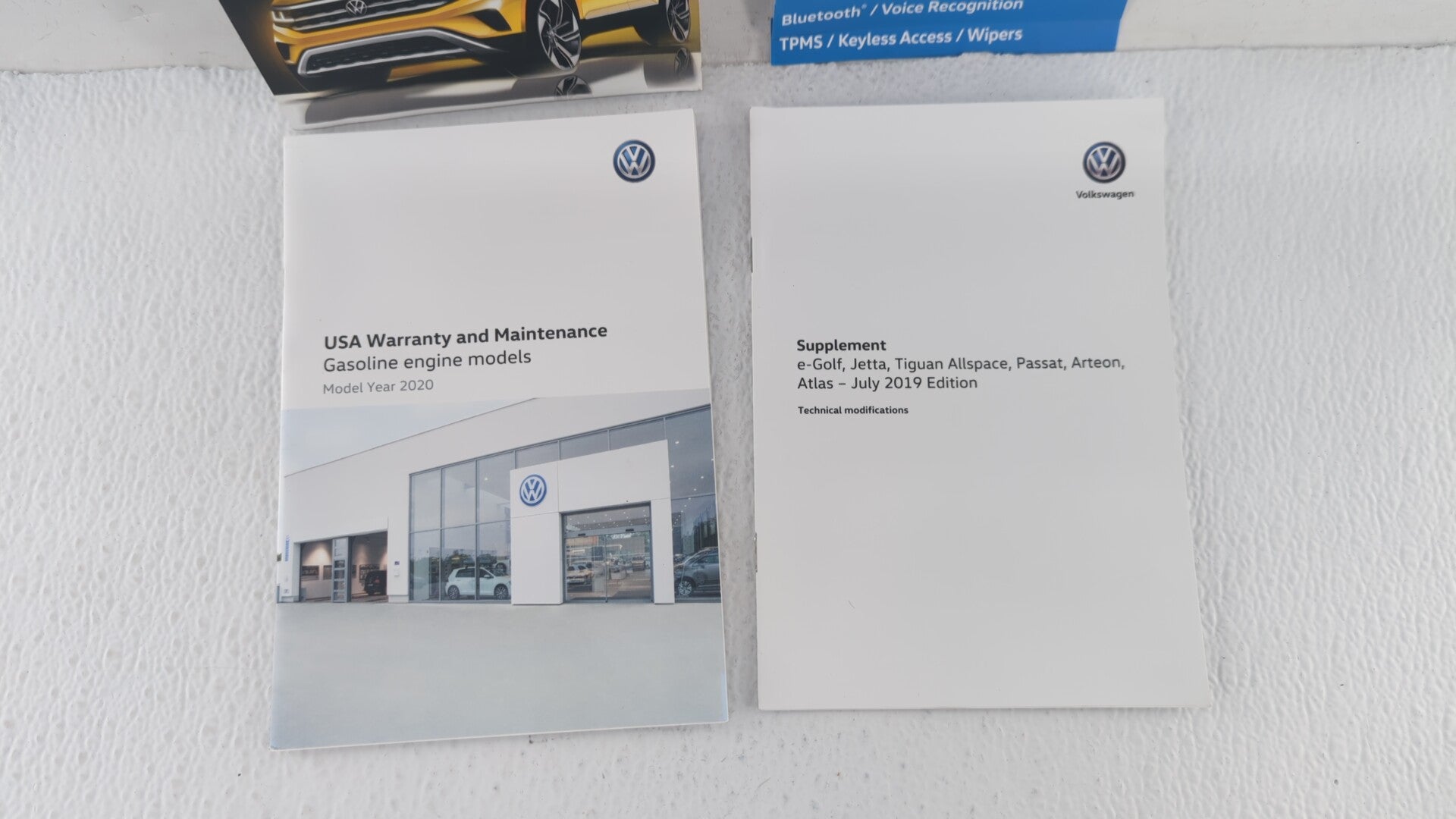 2019 Volkswagen Atlas Cross Sport Owners Manual Book Guide OEM Used Auto Parts - Oemusedautoparts1.com