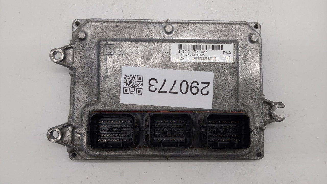 2012-2014 Honda Cr-V PCM Engine Computer ECU ECM PCU OEM P/N:37820-R5A-A66 37820-R5A-A64 Fits 2012 2013 2014 OEM Used Auto Parts - Oemusedautoparts1.com