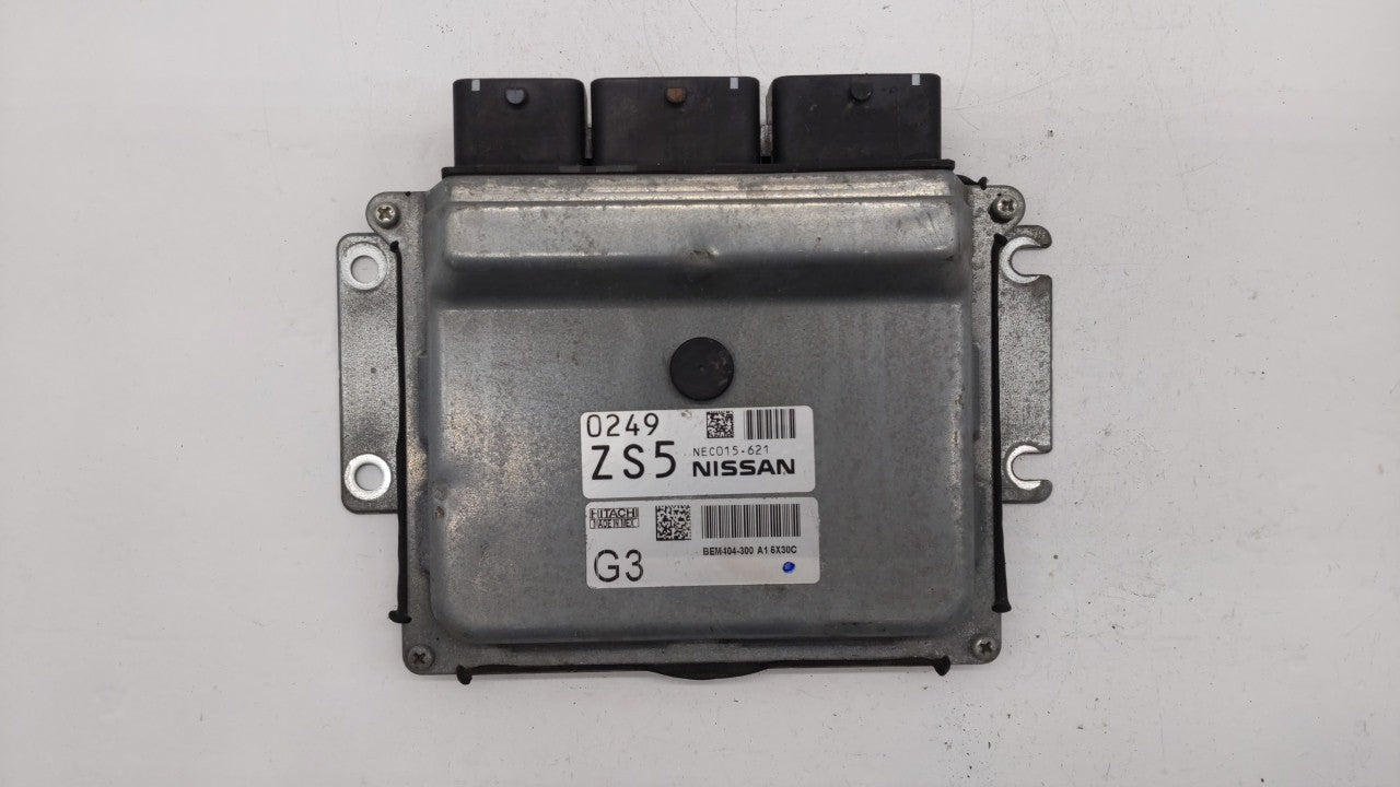 2013-2015 Nissan Sentra PCM Engine Computer ECU ECM PCU OEM P/N:BEM404-300 A1 NEC001-666 Fits 2013 2014 2015 OEM Used Auto Parts - Oemusedautoparts1.com