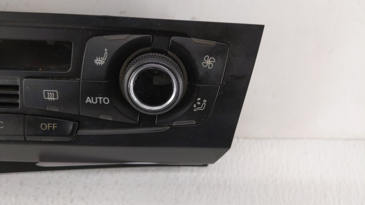 2009-2012 Audi A4 Quattro Climate Control Module Temperature AC/Heater Replacement P/N:8T1 820 043 AK 8T1 820 043 AL Fits OEM Used Auto Parts - Oemusedautoparts1.com