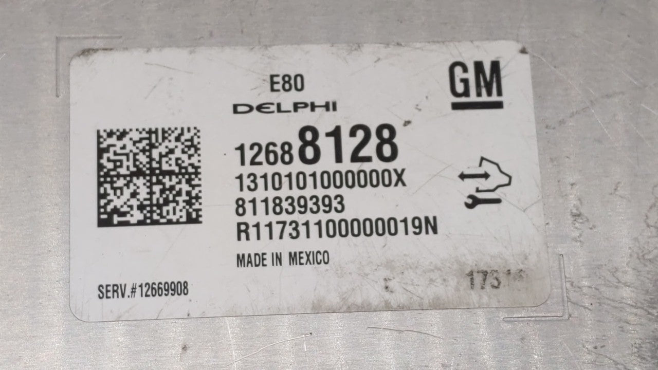 2018-2019 Chevrolet Equinox PCM Engine Computer ECU ECM PCU OEM P/N:12687467 12696201 Fits 2017 2018 2019 OEM Used Auto Parts - Oemusedautoparts1.com