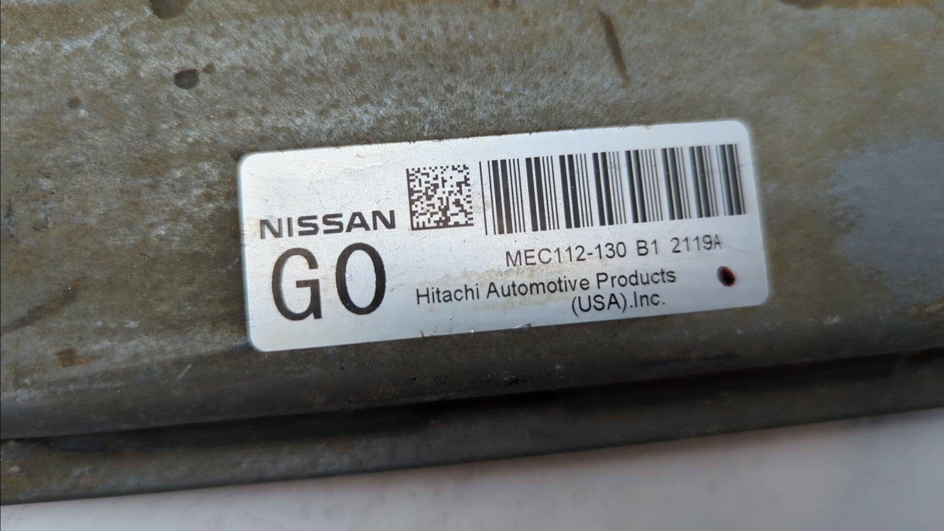 2011-2013 Nissan Altima PCM Engine Computer ECU ECM PCU OEM P/N:MEC114-100 MEC112-130 B1 Fits 2011 2012 2013 OEM Used Auto Parts - Oemusedautoparts1.com