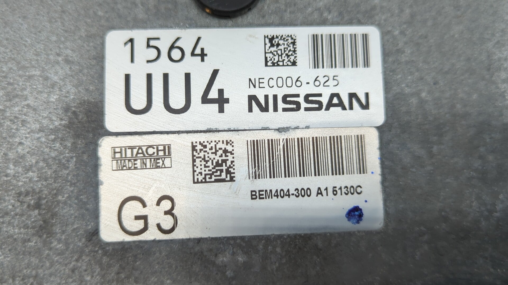 2015 Nissan Altima PCM Engine Computer ECU ECM PCU OEM P/N:BEM404-300 A1 NEC001-666 Fits 2013 2014 OEM Used Auto Parts - Oemusedautoparts1.com