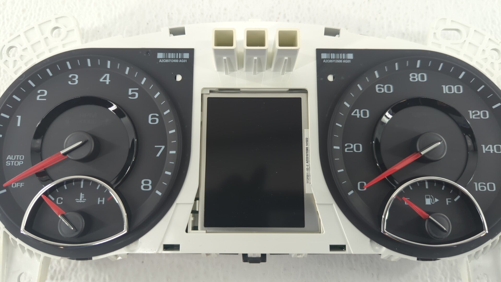 2014-2016 Chevrolet Malibu Instrument Cluster Speedometer Gauges P/N:23489226 23263745 Fits 2014 2015 2016 OEM Used Auto Parts - Oemusedautoparts1.com