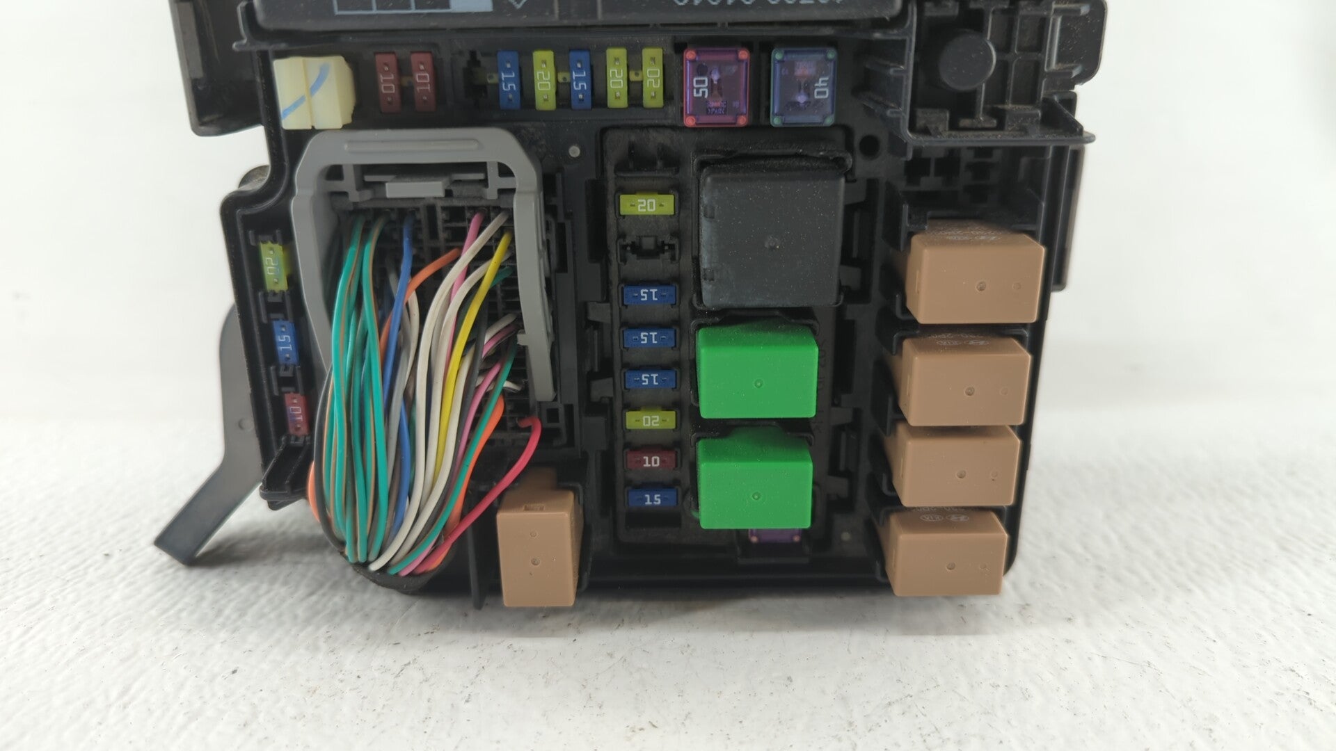 2011-2014 Hyundai Sonata Fusebox Fuse Box Panel Relay Module P/N:VS912003Q071MG VSQFHE2370F0175 Fits 2011 2012 2013 2014 OEM Used Auto Parts - Oemusedautoparts1.com