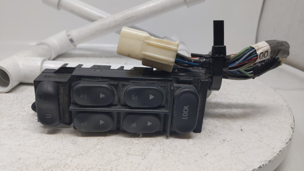 1997 Ford Escort Master Power Window Switch Replacement Driver Side Left Fits OEM Used Auto Parts - Oemusedautoparts1.com