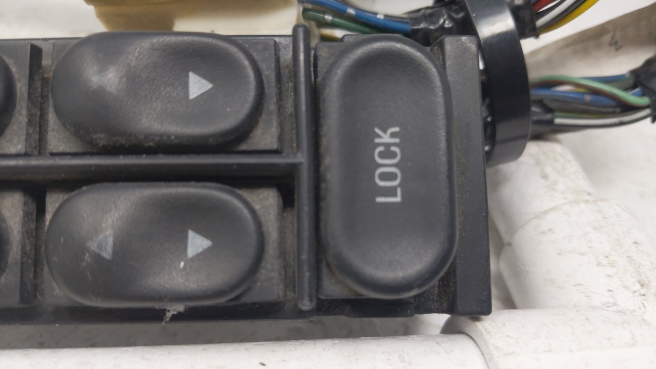 1997 Ford Escort Master Power Window Switch Replacement Driver Side Left Fits OEM Used Auto Parts - Oemusedautoparts1.com