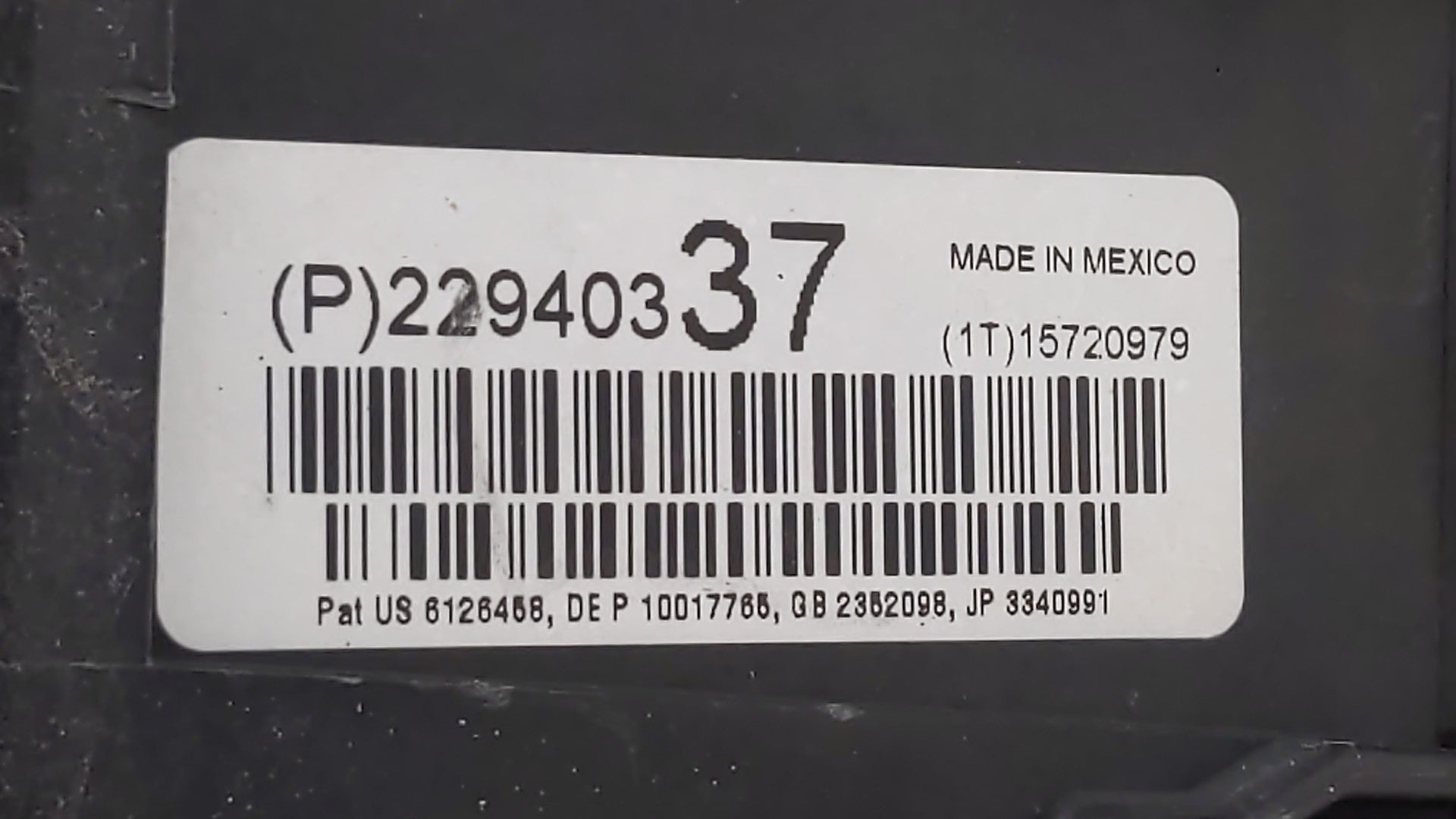 2012-2014 Ford Focus Fusebox Fuse Box Panel Relay Module P/N:P2294037 AV6T-141A142-AB Fits 2012 2013 2014 OEM Used Auto Parts - Oemusedautoparts1.com