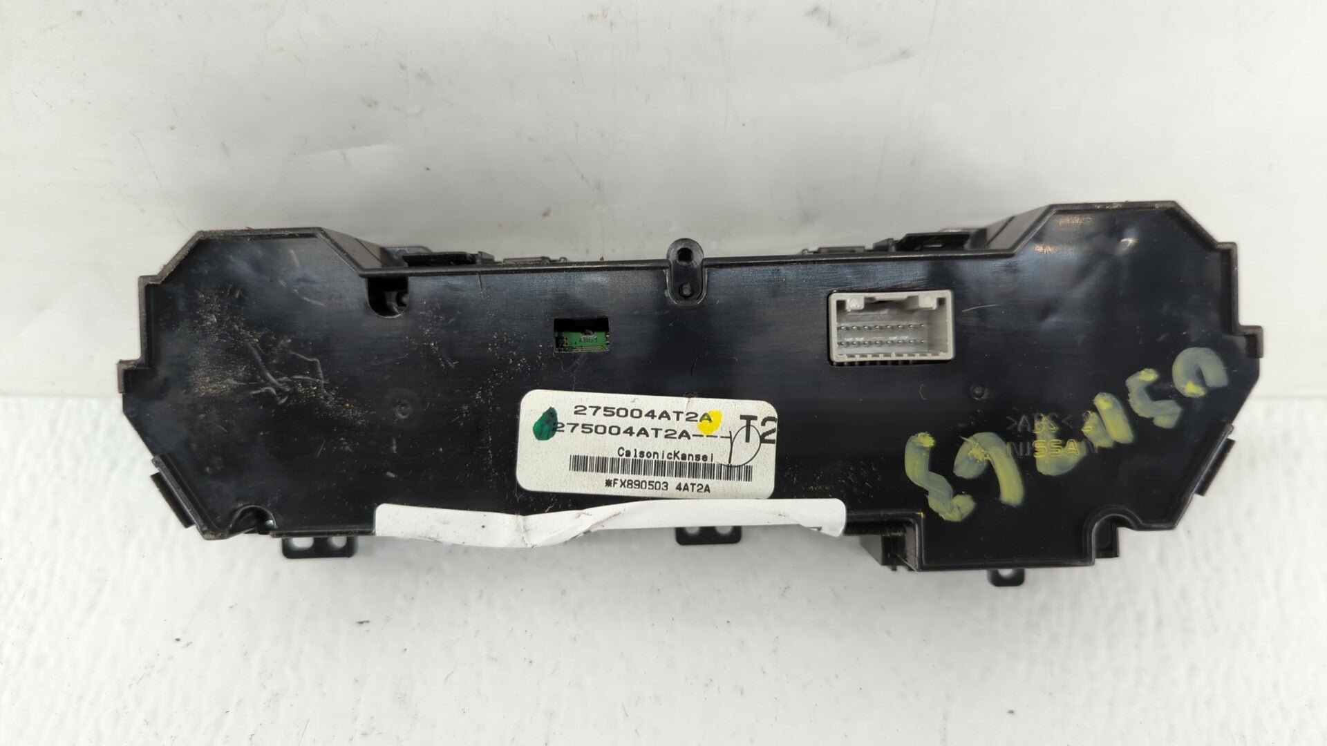 2015-2017 Nissan Sentra Climate Control Module Temperature AC/Heater Replacement P/N:275004AF2B 275004AT2A Fits 2015 2016 2017 OEM Used Auto Parts - Oemusedautoparts1.com