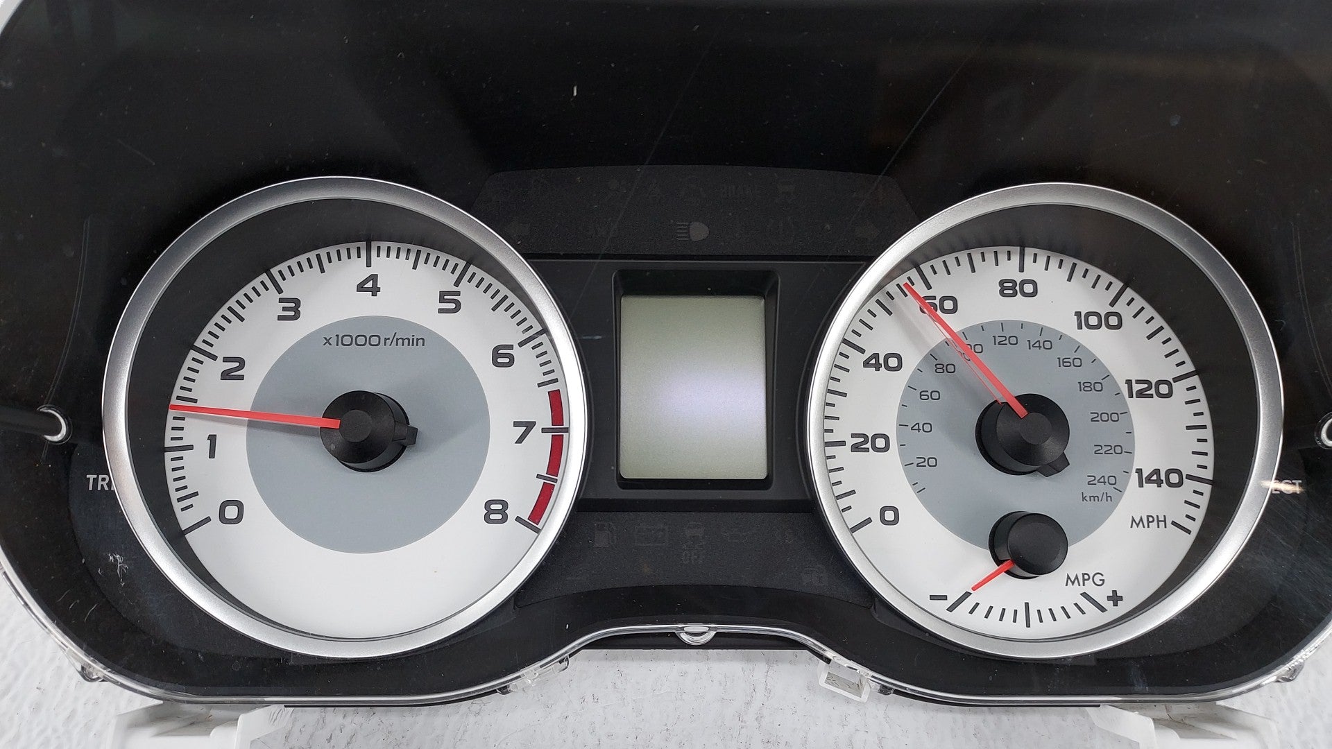 2014 Subaru Impreza Instrument Cluster Speedometer Gauges P/N:85012FJ510 Fits OEM Used Auto Parts - Oemusedautoparts1.com