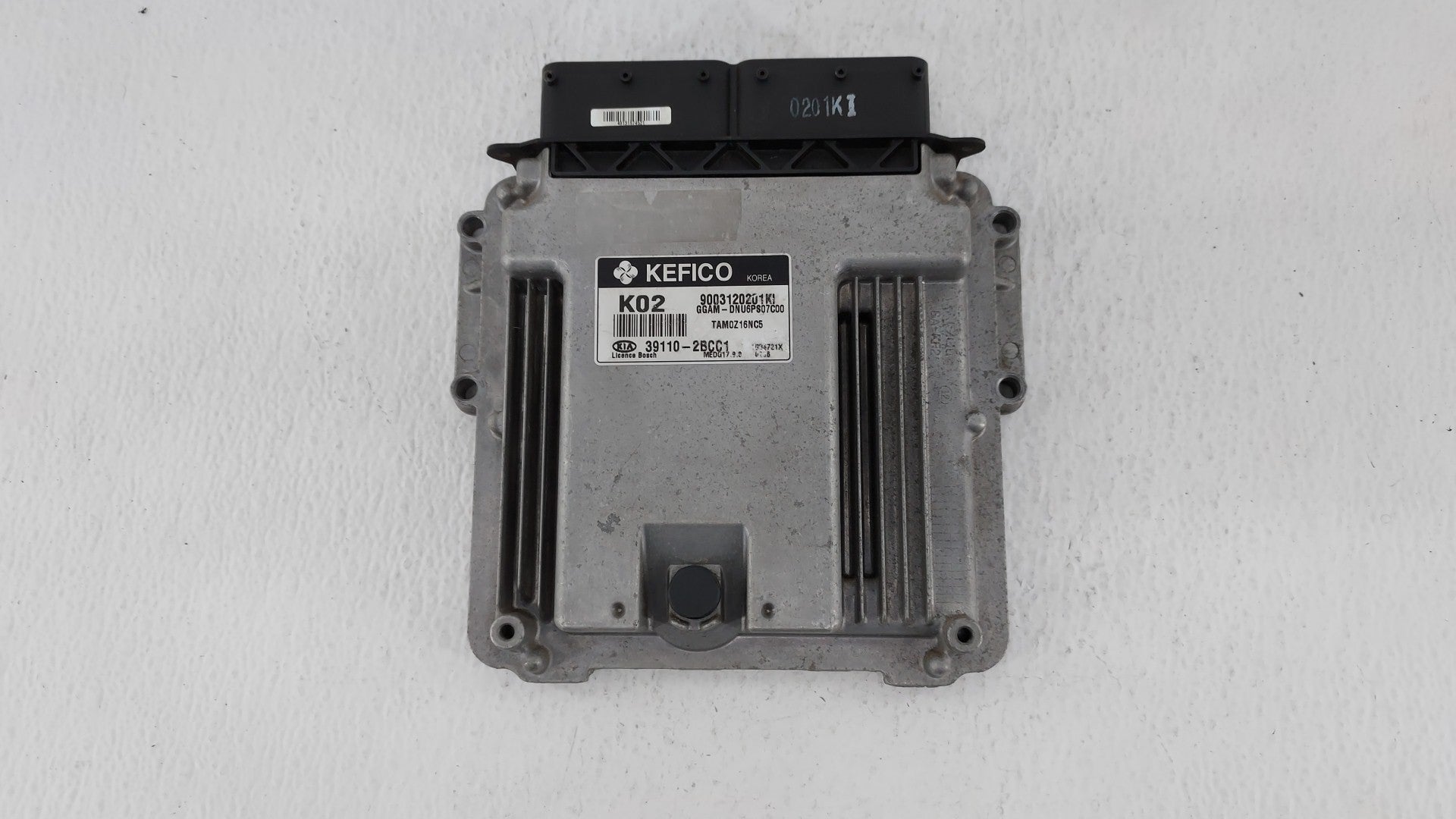 2013 Kia Soul PCM Engine Computer ECU ECM PCU OEM P/N:39110-2BCC1 Fits OEM Used Auto Parts - Oemusedautoparts1.com